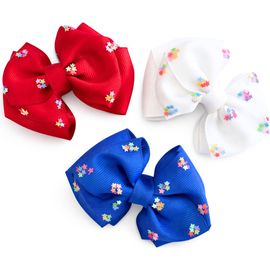 Bits & Bows Bits & Bows Firecracker Summer Hair Bow Set