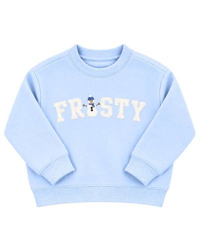 Bits & Bows Bits & Bows Frosty Crewneck Sweatshirt (Baby)