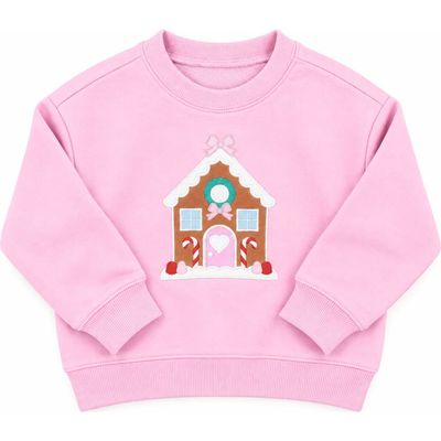 Bits & Bows Bits & Bows Gingerbread House Crewneck Sweatshirt (toddler, Little Kid, Big Kid)