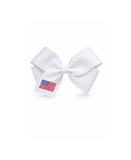 Bits & Bows Bits & Bows Girls' American Flag Hair Bow
