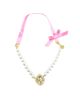 Bits & Bows Bits & Bows Girls' Eloise Bow Pearls Cameo Necklace - 1