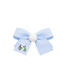 Bits & Bows Bits & Bows Girls' Golf Ball Seersucker Hair Bow