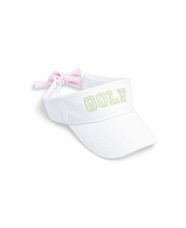 Bits & Bows Bits & Bows Girl's Golf Bow Visor