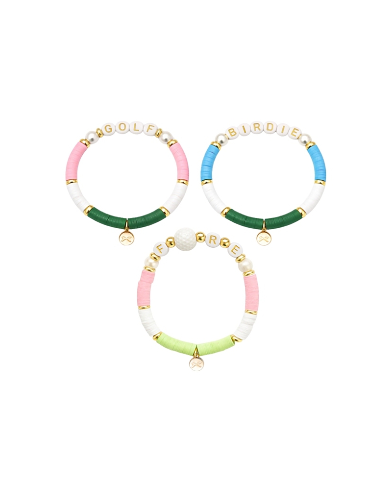 Bits & Bows Bits & Bows Girls' Golf Lovers Bracelet Set