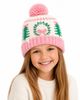 Bits & Bows Bits & Bows Holiday Wreath Bobble Hat (baby) - 3