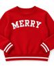 Bits & Bows Bits & Bows Merry Signature Crewneck Sweatshirt (toddler, Little Kid, Big Kid) - 1
