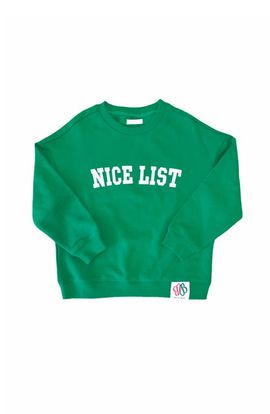Bits & Bows Bits & Bows Nice List Sweatshirt