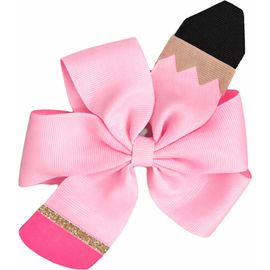 Bits & Bows Bits & Bows Pencil Back-to-School Hair Bow