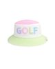 Bits & Bows Bits & Bows Rainbow Golf Bucket Hat (Toddler, Little Kid, Big Kid)  - 1