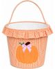 Bits & Bows Bits & Bows Ruffled Pumpkin Halloween Trick-or-Treat Tote - 1