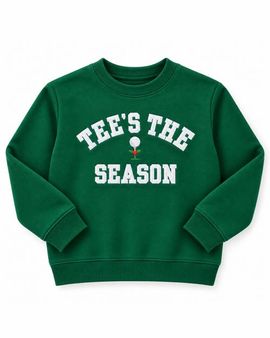 Bits & Bows Bits & Bows Tee's the Season Crewneck Sweatshirt (Baby)