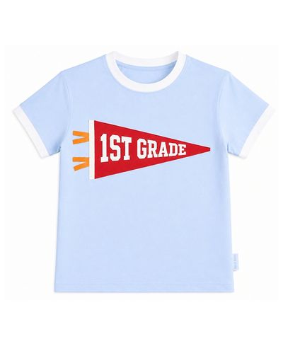 Bits & Bows Bits & Bows Unisex 1st Grade Crewneck Tee