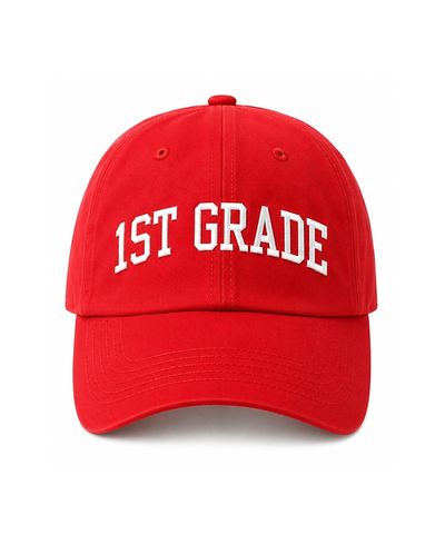 Bits & Bows Bits & Bows Unisex Back-to-School 1st Grade Baseball Hat