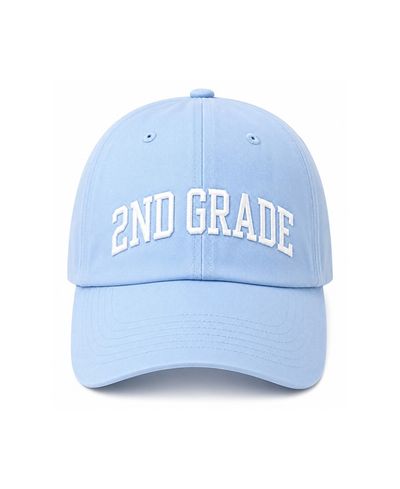 Bits & Bows Bits & Bows Unisex Back-to-School 2nd Grade Baseball Hat