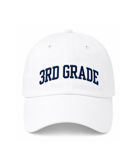 Bits & Bows Bits & Bows Unisex Back-to-School 3rd Grade Baseball Hat