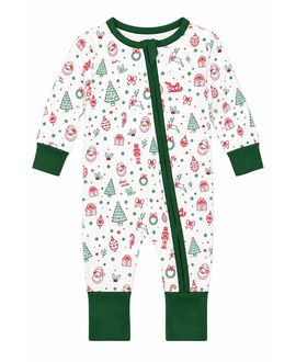Bits & Bows Bits & Bows Unisex Dear Santa One-Piece Pajamas