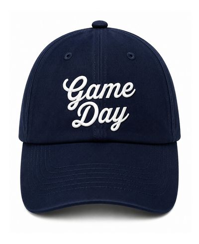 Bits & Bows Bits & Bows Unisex Game Day Baseball Hat
