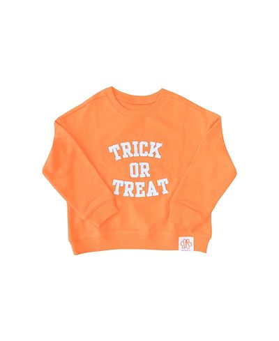 Bits & Bows Bits & Bows Unisex Halloween Trick or Treat Sweatshirt