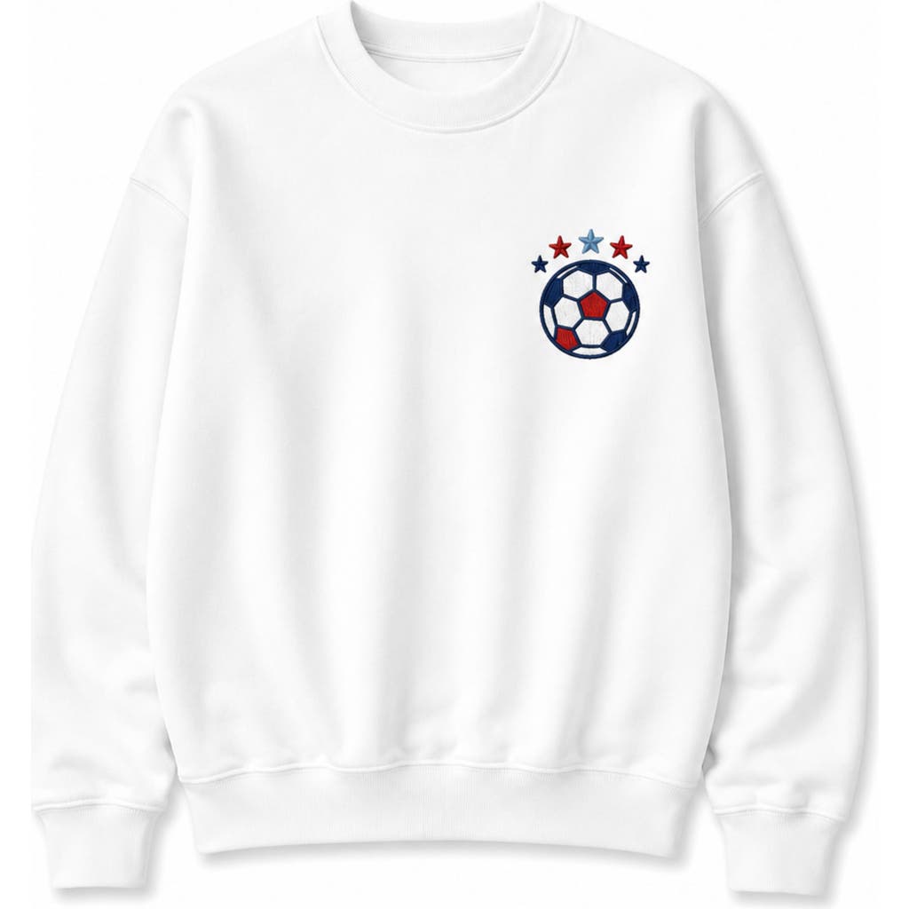 Bits & Bows Bits & Bows USA Soccer Club Crewneck Sweatshirt