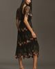Bl-nk Emryn Embroidered Square-Neck Midi Dress - 2