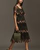 Bl-nk Emryn Embroidered Square-Neck Midi Dress - 4