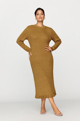 Bl-nk Italiya Knit Midi Dress