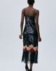 Bl-nk Rebecca Sequined Lace Trim Midi Dress - 3