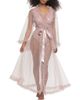 Black Bow Black Bow Veil Sheer Robe - 1