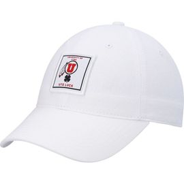 Black Clover Black Clover Men's White Utah Utes Dream Adjustable Hat 