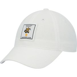 Black Clover Black Clover Men's White Wichita State Shockers Dream Adjustable Hat 