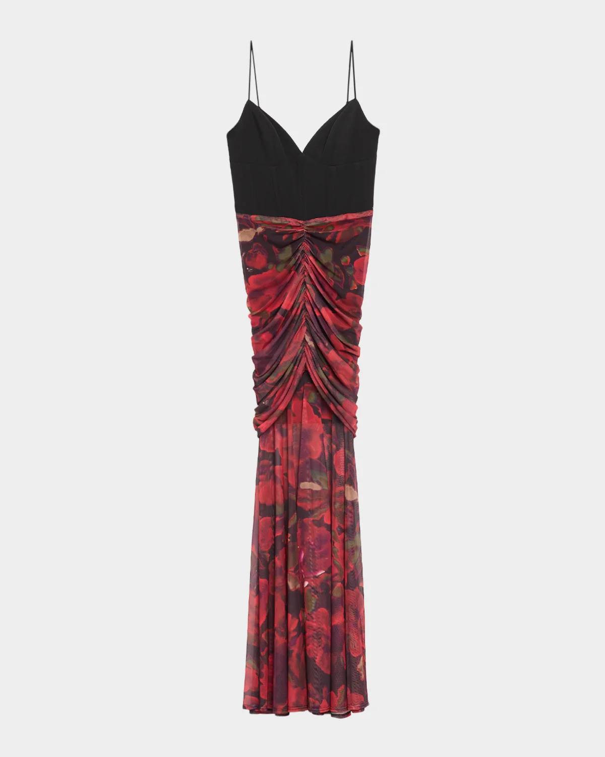Black Halo Azura Floral Maxi Dress
