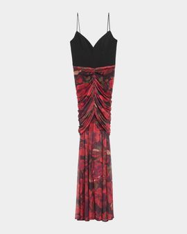 Black Halo Azura Floral Maxi Dress