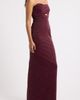 Black Halo Black Halo Jada Strapless Shimmer Knit Gown - 3