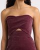 Black Halo Black Halo Jada Strapless Shimmer Knit Gown - 4
