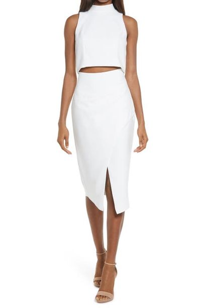 Black Halo Black Halo Juma Two Piece Sleeveless Sheath Dress