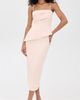 Black Halo Black Halo Marla 2 Piece Midi Dress Bone 4 - 2