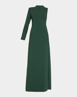 Black Halo Kali One-Sleeve Maxi Dress