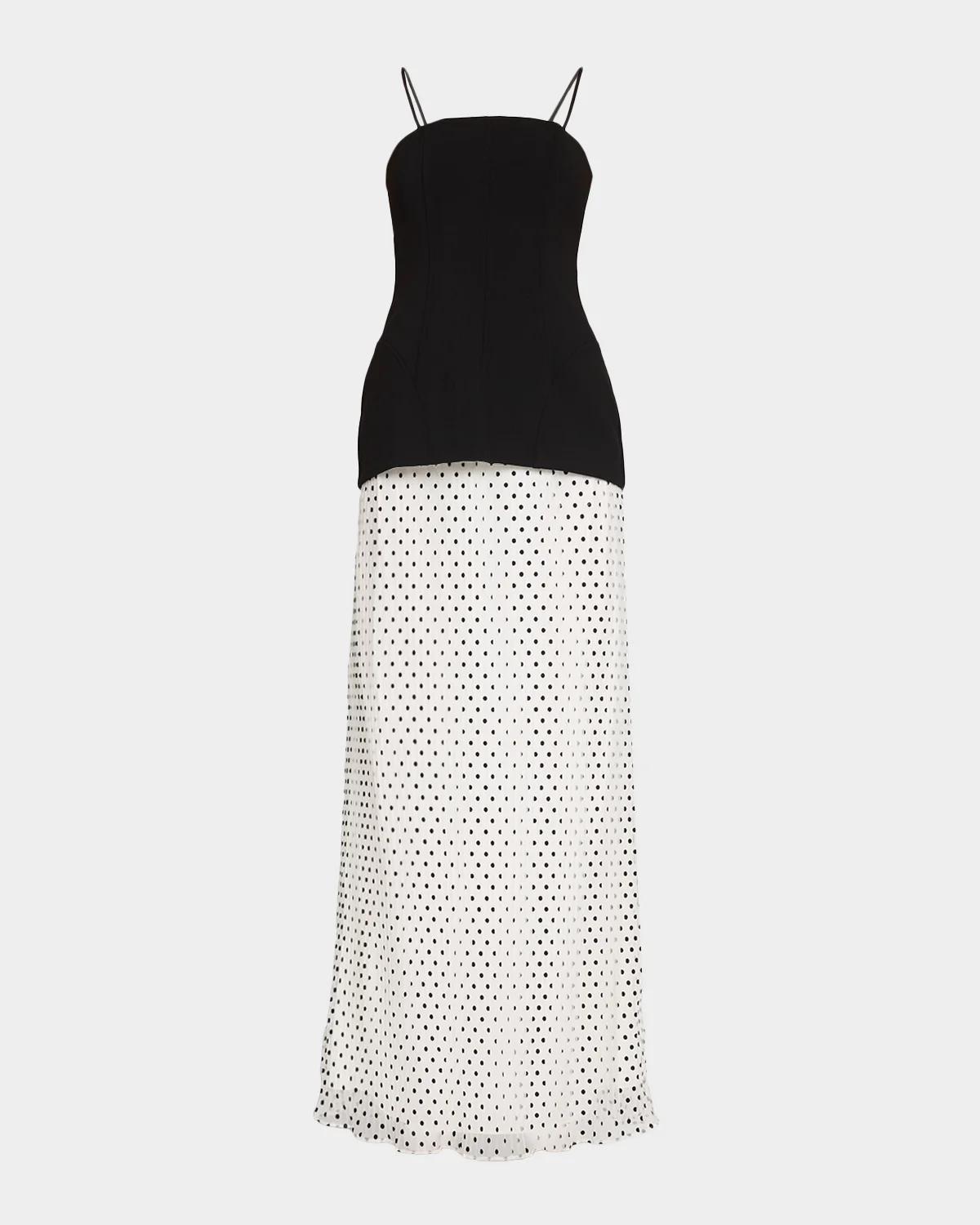 Black Halo Lunara Maxi Dress