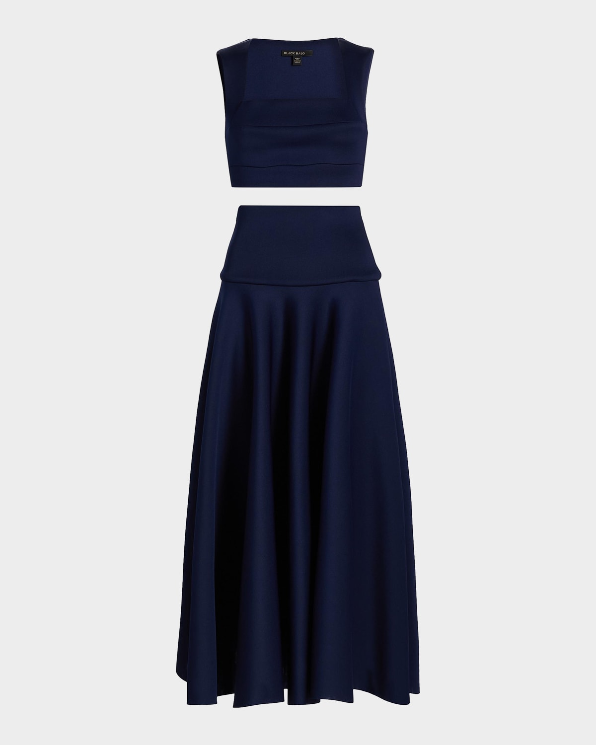 Black Halo Pamina 2-Piece Midi Skirt Set
