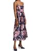 Black Halo Women's Cayetana Floral Satin Midi-Dress - 4