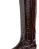 Black Suede Studio Black Suede Studio Aero 25 Boots Brown Eel Printed Leather - 1