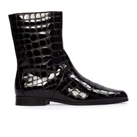 BLACK SUEDE STUDIO BLACK SUEDE STUDIO Aries Croc Boot