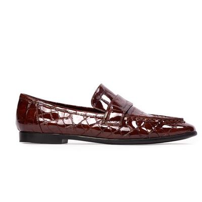 BLACK SUEDE STUDIO BLACK SUEDE STUDIO Arrow Croc Loafer