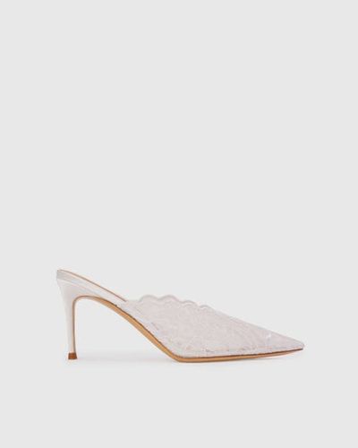 BLACK SUEDE STUDIO BLACK SUEDE STUDIO Ash 80 Lace Mule