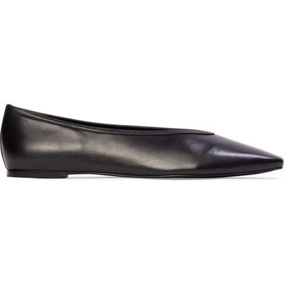 BLACK SUEDE STUDIO BLACK SUEDE STUDIO Ayra Leather Ballerina
