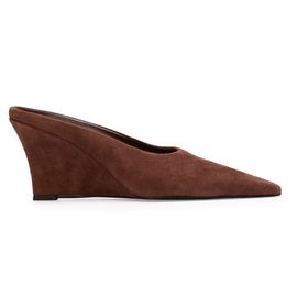BLACK SUEDE STUDIO BLACK SUEDE STUDIO Aysha 70 Suede Wedge