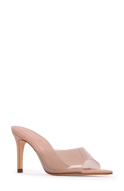 BLACK SUEDE STUDIO BLACK SUEDE STUDIO Belle Open Toe Pump