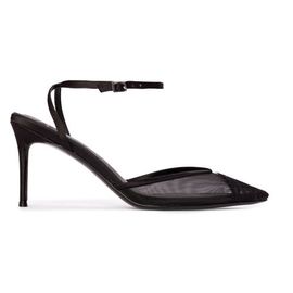 BLACK SUEDE STUDIO BLACK SUEDE STUDIO Cara 80 Mesh Pump