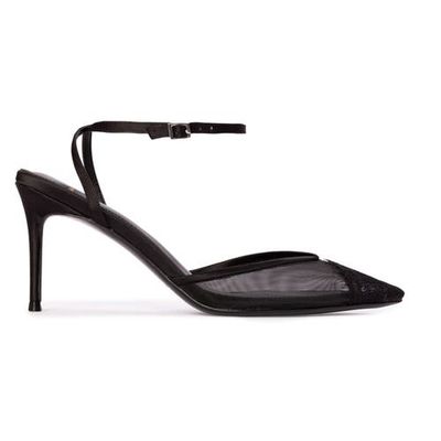 BLACK SUEDE STUDIO BLACK SUEDE STUDIO Cara 80 Mesh Pump
