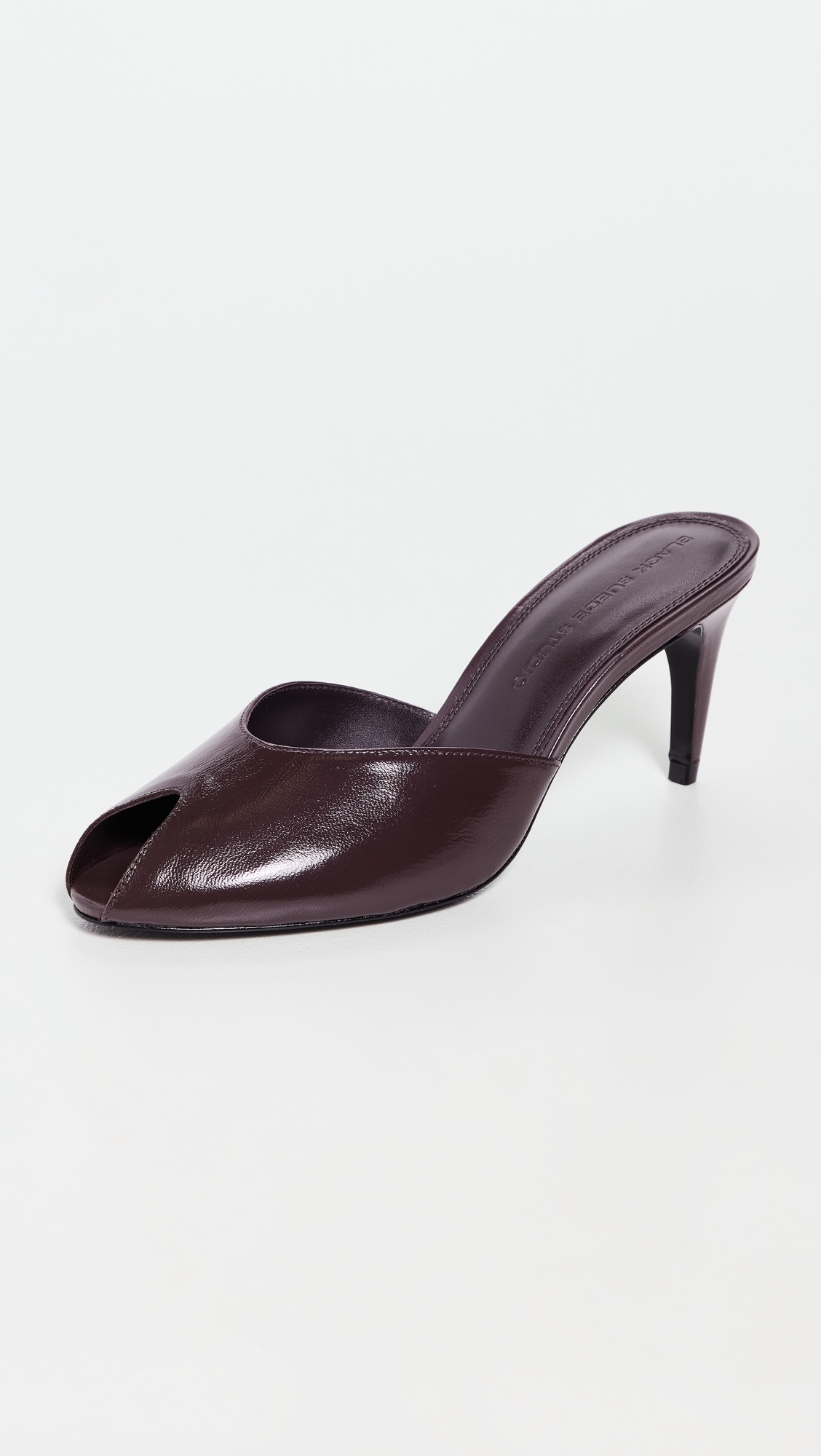 な　1204040 Black Suede Studio Sandals